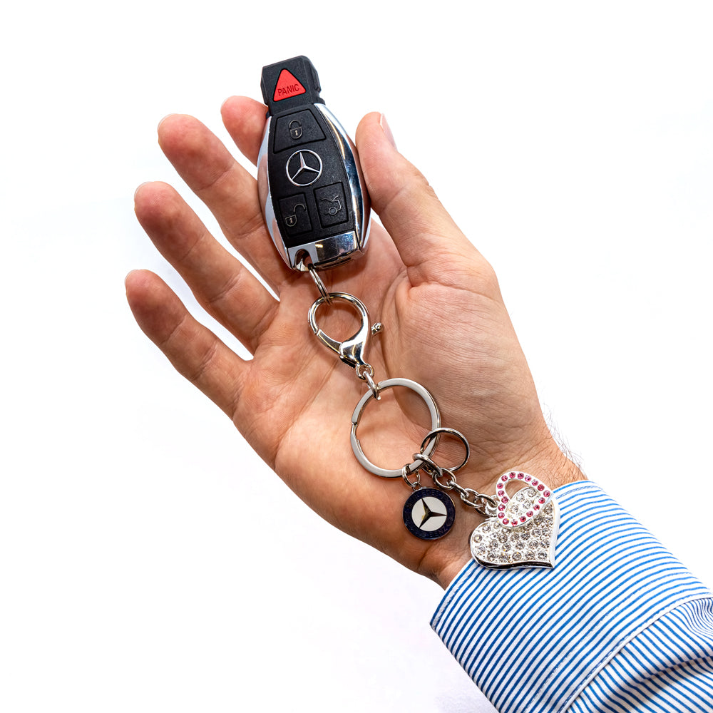 Mercedes benz key chain swarovski 2025