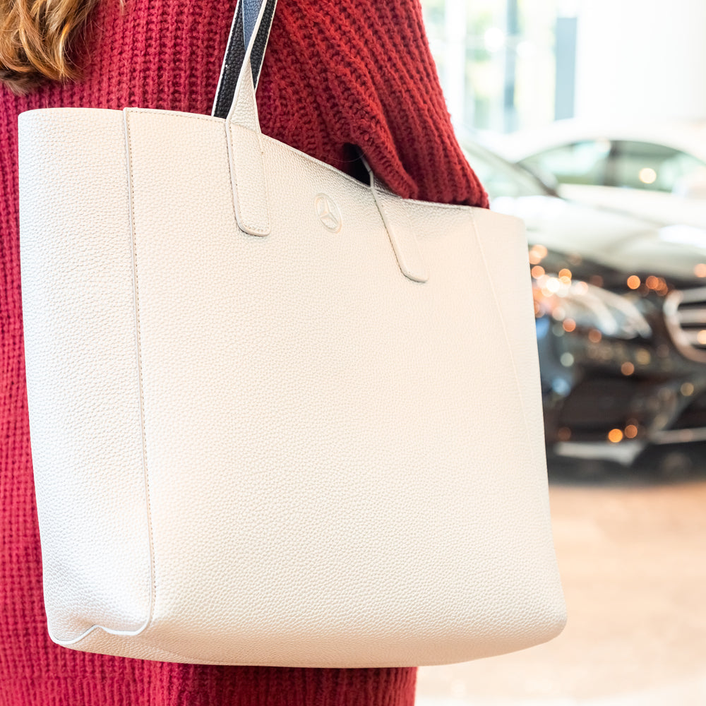 Buy Ladies Mercedes-Benz-Logo- Canvas Handbags Large Capacity Handbags  Foldable Hobo Bag Creamy-White Online at desertcartBolivia
