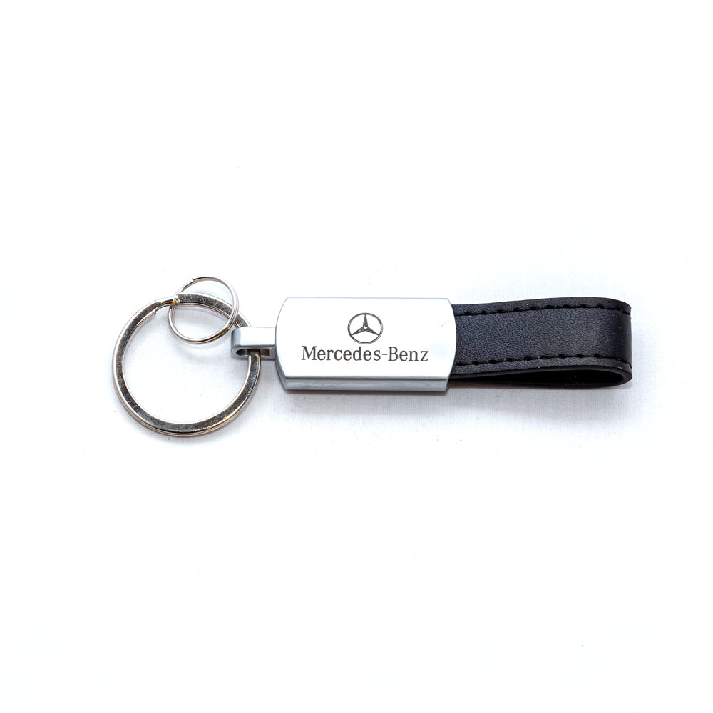 Mercedes-Benz Leather Keychain – Mercedes-Benz Boutique by Fletcher Jones
