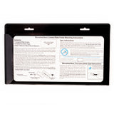 Stainless Steel Mercedes-Benz License Plate Frame Accessory Kit