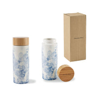 Mercedes-Benz Ceramic Bottle with Bamboo Lid