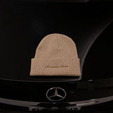 Mercedes-Benz Tan Logo Beanie
