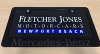 Mercedes-Benz Black Engrave License Plate Frame