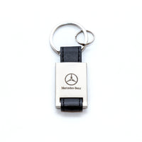 Mercedes-Benz Keychain with Leather Strap (Smaller)