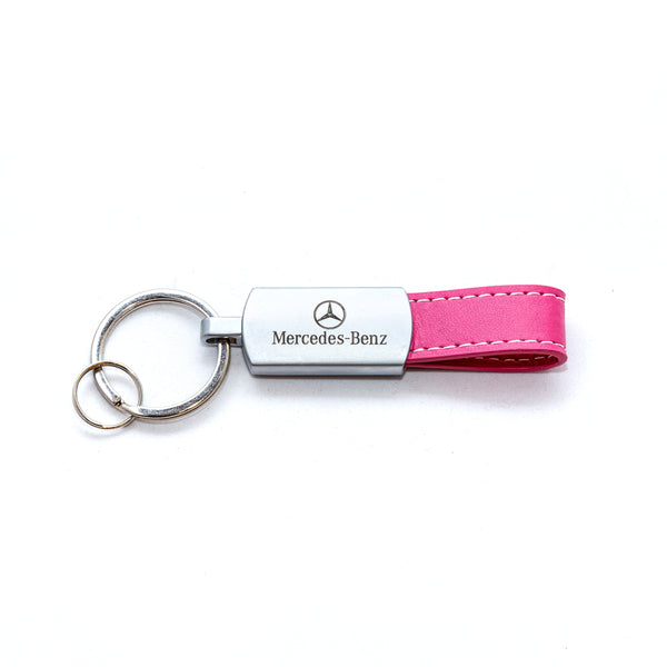 Mercedes-Benz Black BV Style Calf Leather Keychain 1pc – MAKOTO_JDM